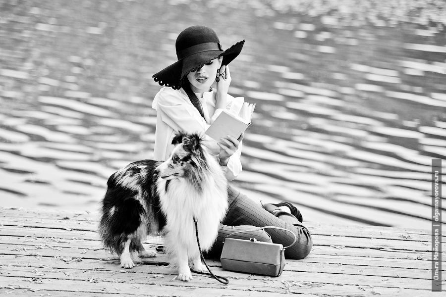 Фото в стиле ретро черно-белое Ольга Майорова фотограф