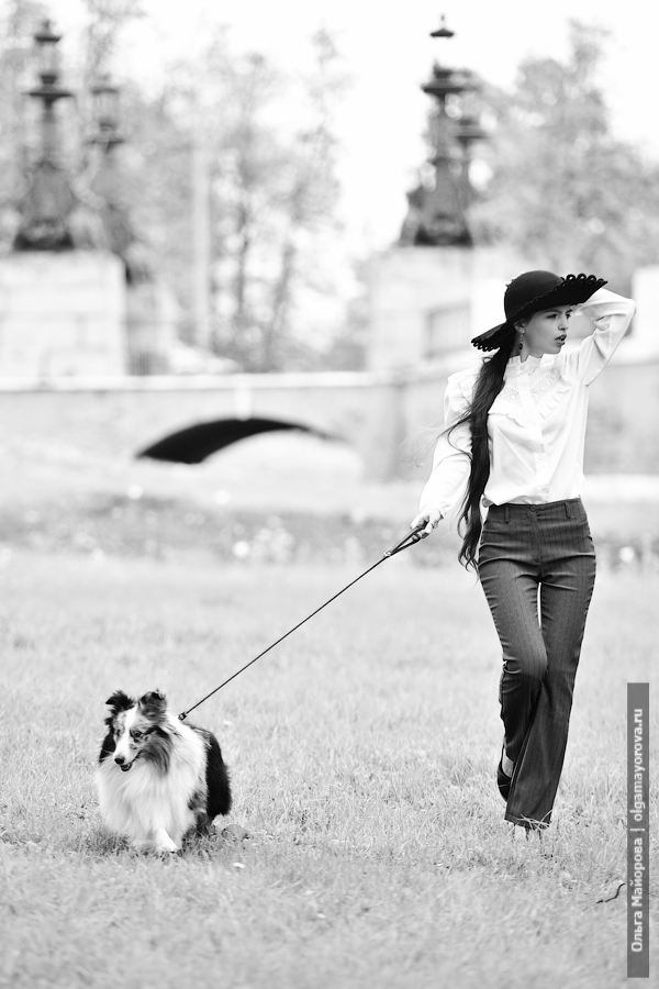 Фото в стиле ретро черно-белое фотосессия в Москве Ольга Майорова фотограф