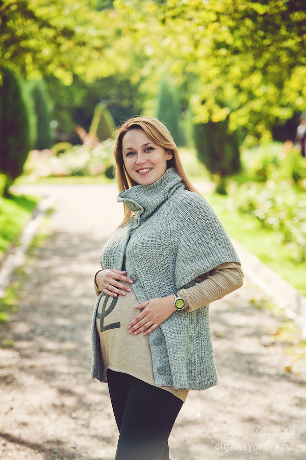 Беременная фотосессия лав стори в Коломенском портрет беременной