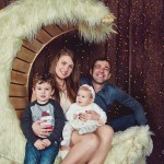 Семейная фотосъемка в студии москва портрет семьи с детьми
