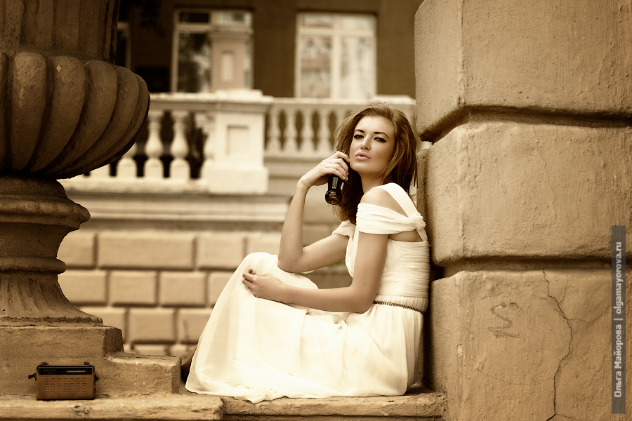 Фэшн фотосессия портрет гламур портфолио для моделей