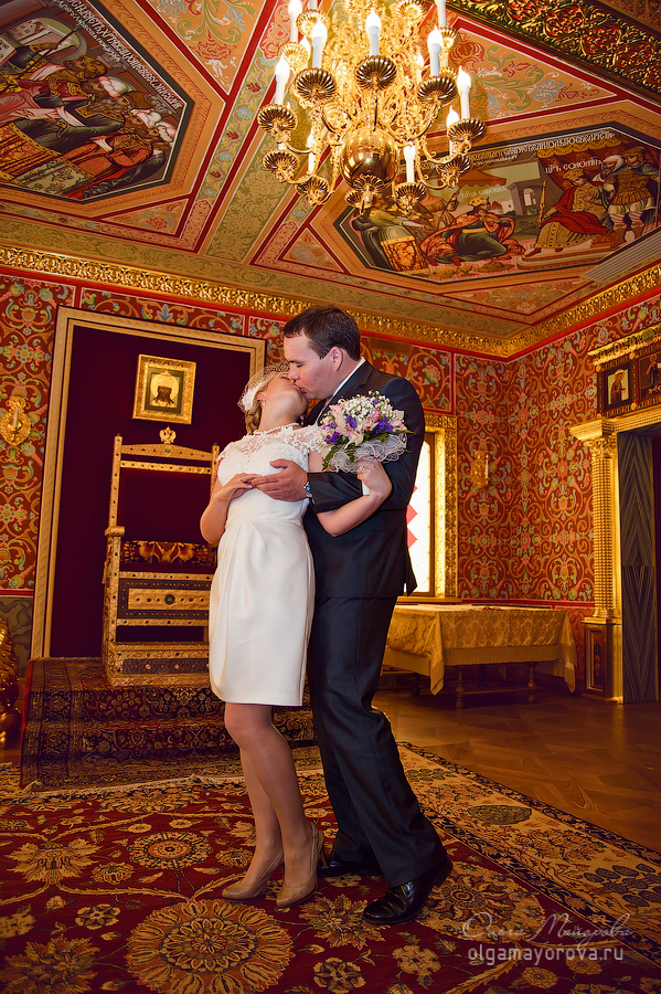 Свадьба, выездная церемония, во дворце Алексея Михайловича, Коломенское фотограф на свадьбу