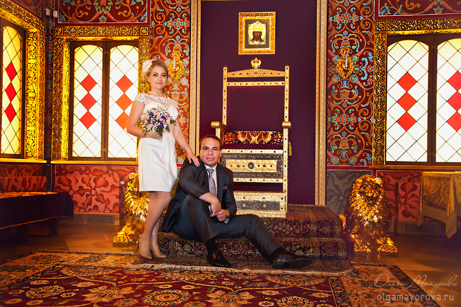 Дворец Алексея Михайловича в Коломенском выездная регистрация фотограф на свадьбу в Москве