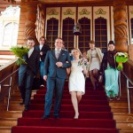 Свадьба, выездная церемония, во дворце Алексея Михайловича, Коломенское